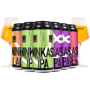 Pack 6 canettes + 2 Glazen Gratis - Brouwerij Ninkasi