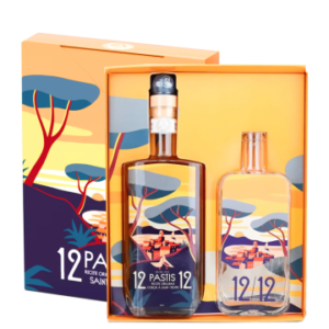 Pastis 12/12 de Saint Tropez - Gift Set Sunset + Karaf
