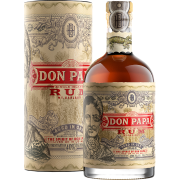 Rum - Don Papa - Single Island - Geschenkverpakking