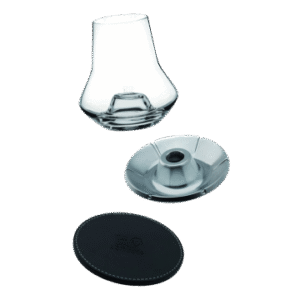 Set de Degustation Whisky - Glas + Socle Cuir + Koeler - Ref 266097 - Peugeot