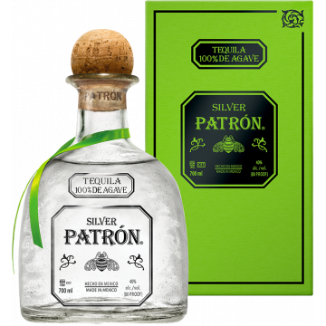 Tequila Patron Silver - Met Geschenkverpakking