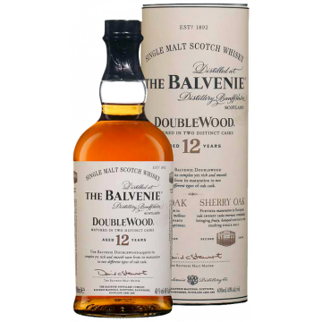 Whisky - The Balvenie Doublewood 12 Jaar - Geschenkverpakking