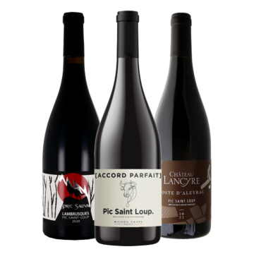 Wijnpakket - Pic-Saint-Loup Languedoc-Roussillon - 3 flessen